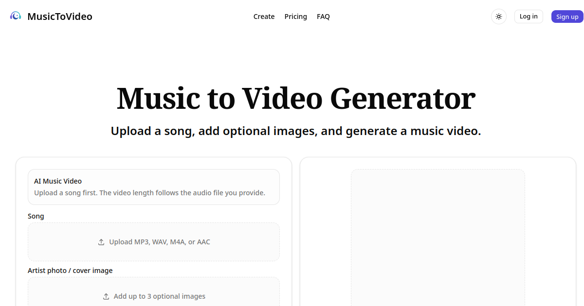 musictovideo.im screenshot