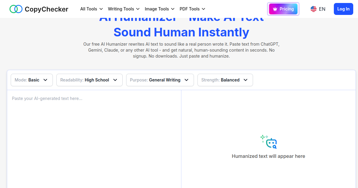 Humanize AI screenshot