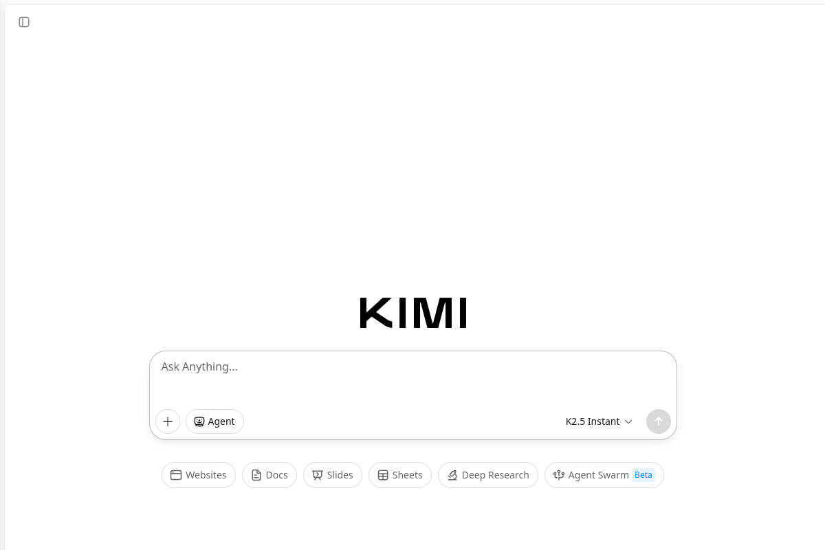 Kimi Chat screenshot