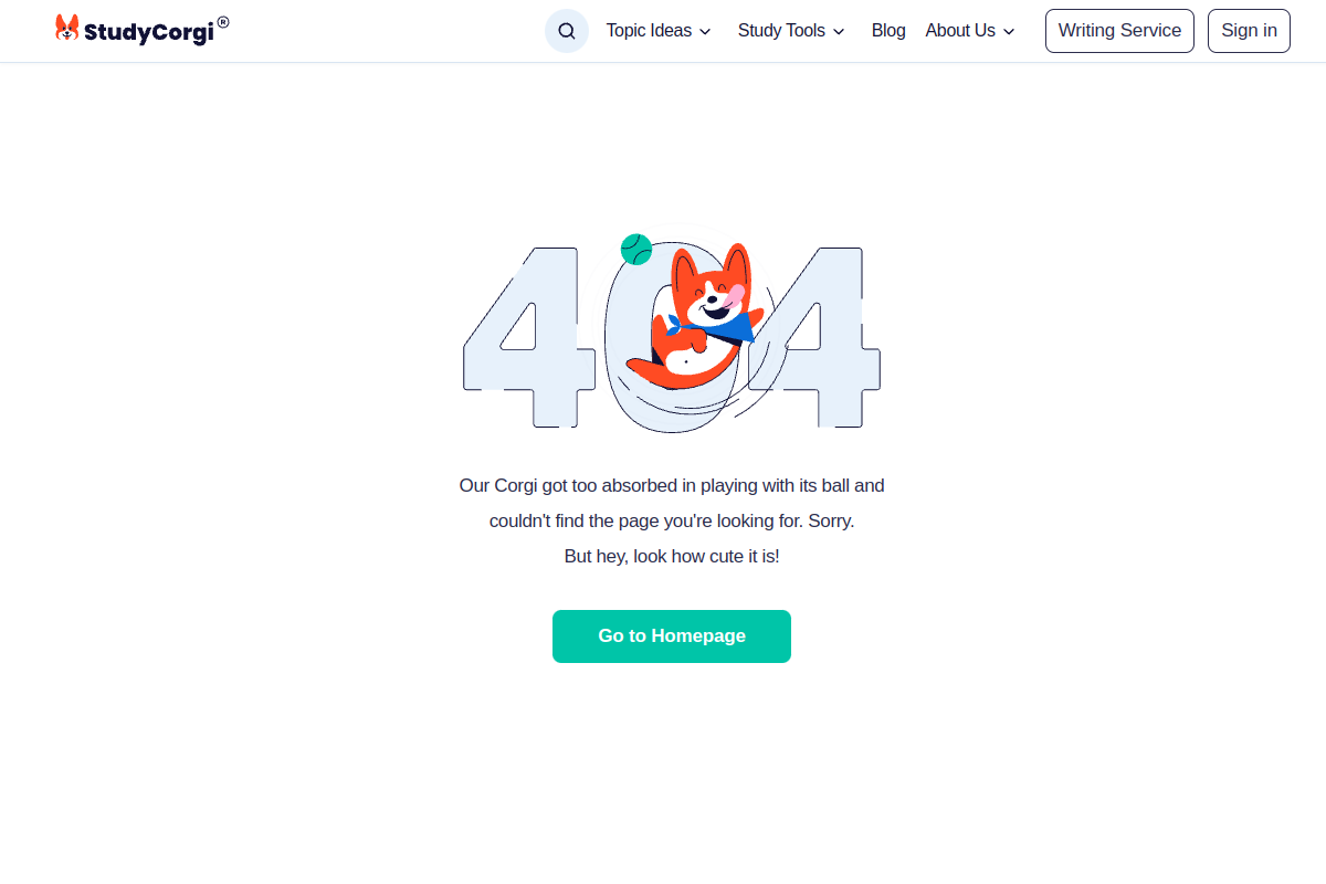 StudyCorgi ChatGPT Detector screenshot
